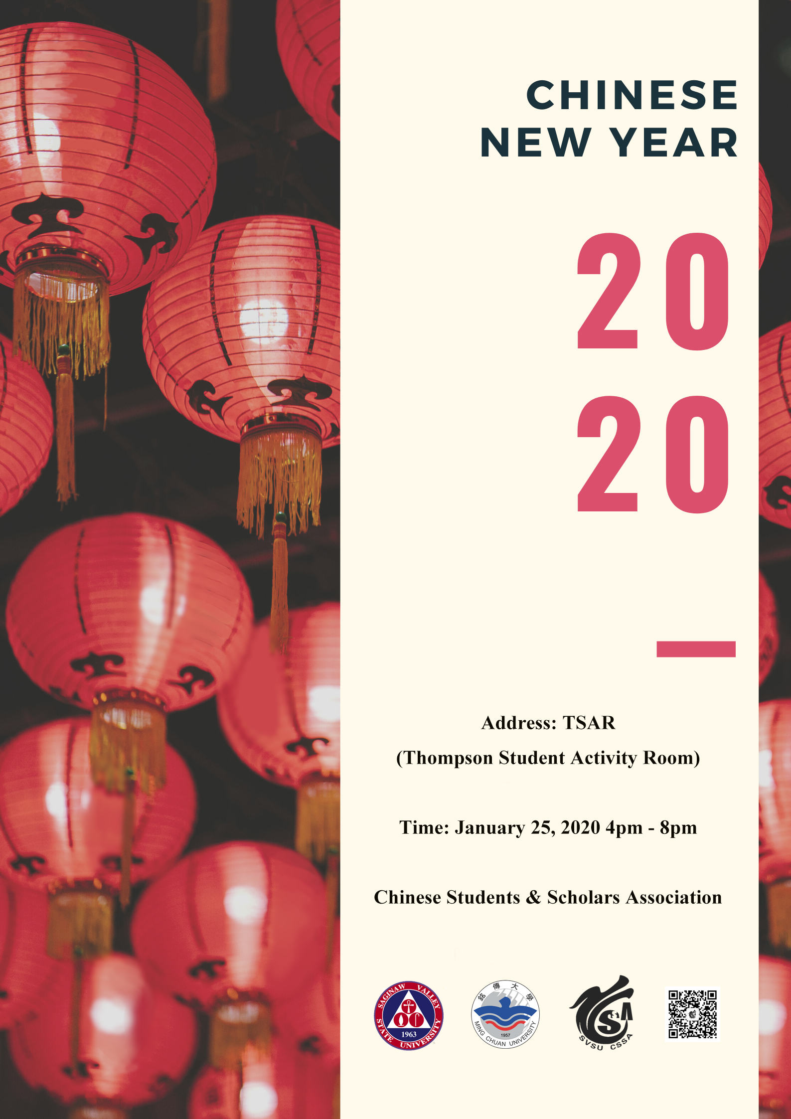 Chinese New Year Party on January 25, 2020.