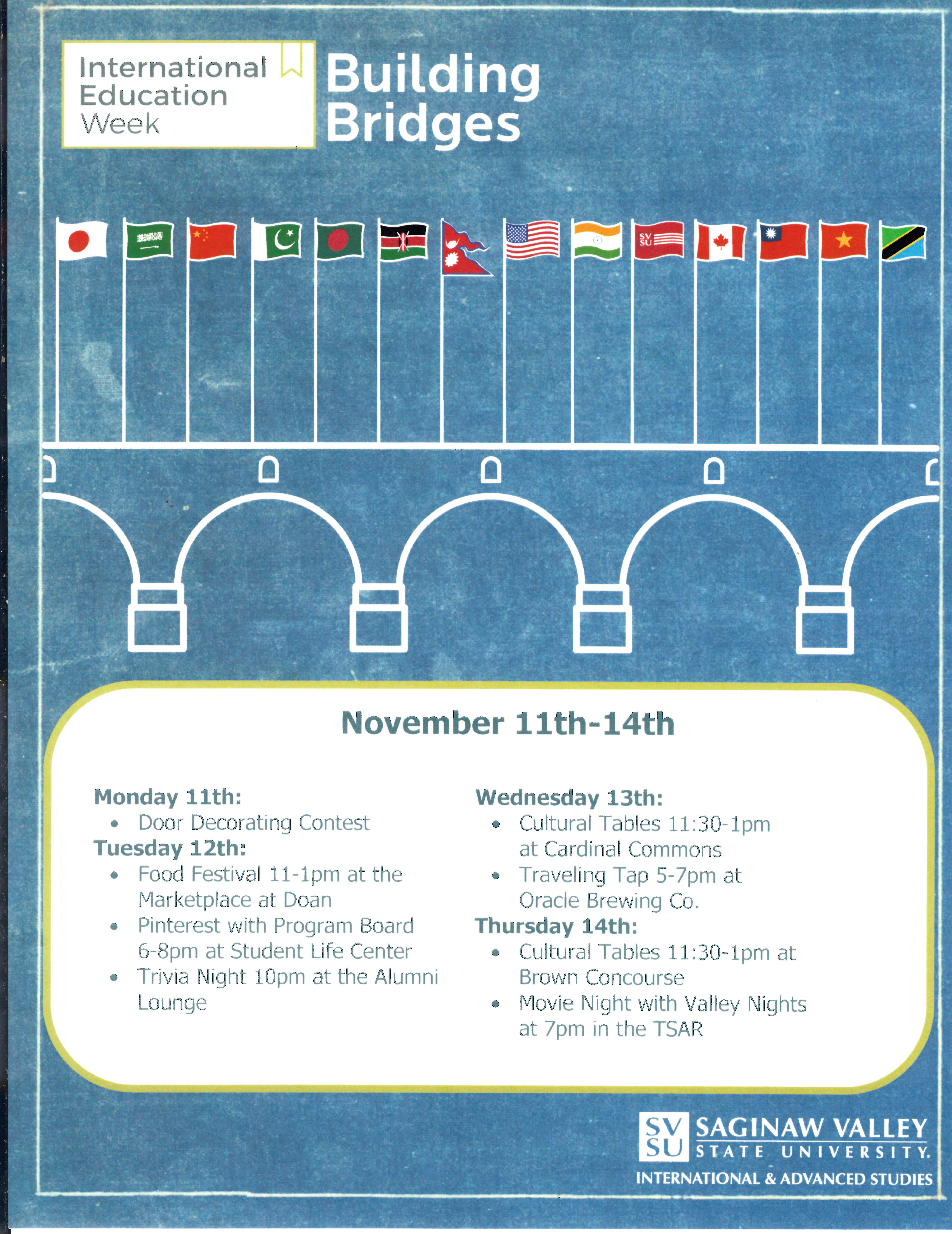 International Week on November 11 to 14